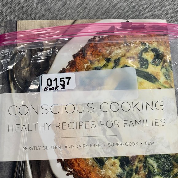 Conscious Cooking Healthy Recipes Cook book Mostly Gluten & Dairy Free Krystell - Picture 13 of 13